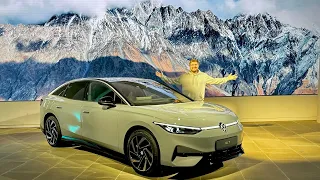 This Is The New Volkswagen ID.7! My Tour Of MEB’s Improved Software, Powertrain, And Interior