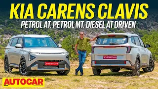 2025 Kia Carens Clavis review - Carens goes upmarket | First Drive | Autocar India