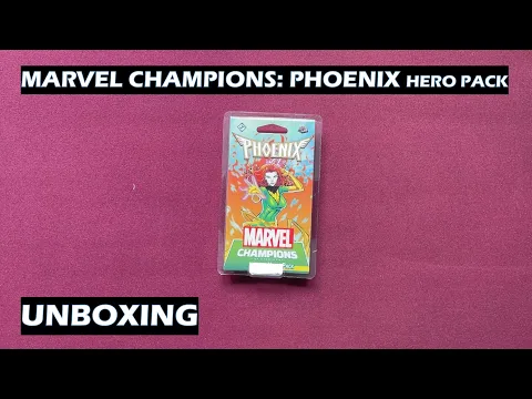 Unboxing Phoenix Hero Pack Marvel Champions X Men LCG