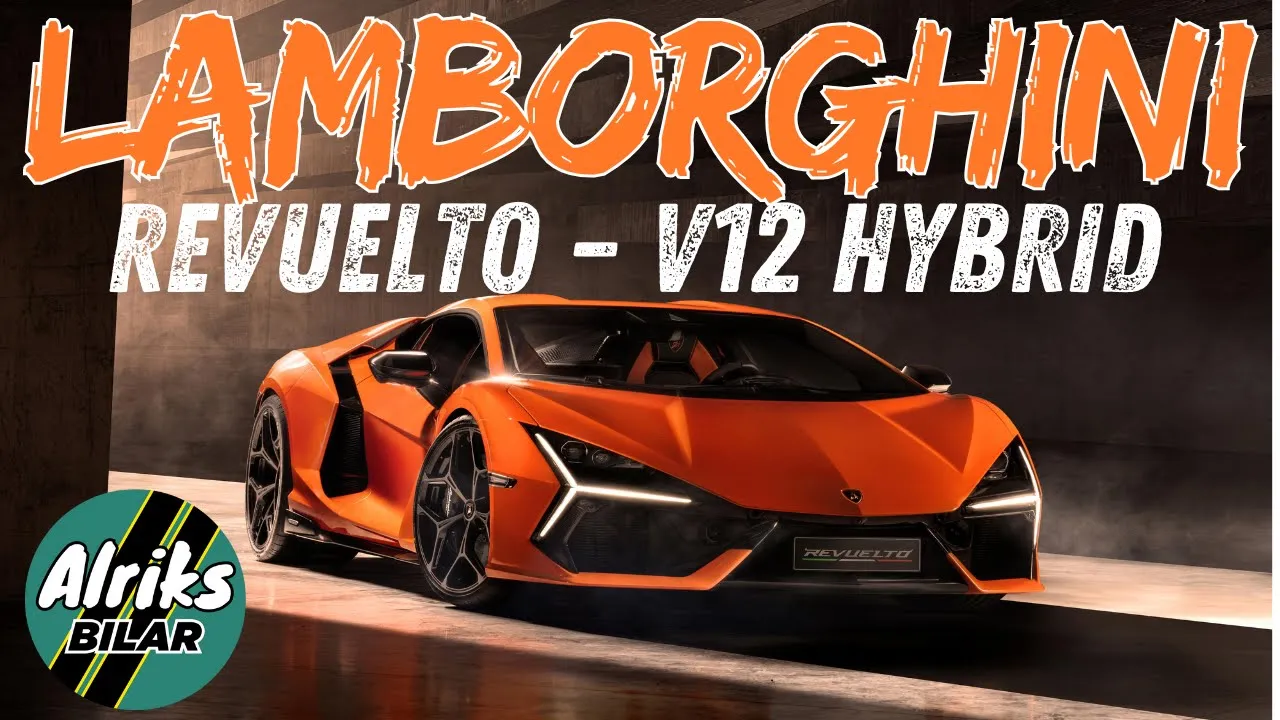 1 015 hk! Lamborghini Revuelto – med elektrifierad V12!