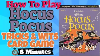 How To Play Hocus Pocus Tricks & Wits Card Game