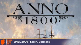 Anno 1800 — game preview at SPIEL.digital 2020
