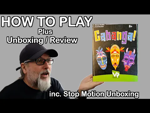 Cabanga! Card Game | AMIGO Games | Unboxing, How to Play and Review | Designed by Michael Modler