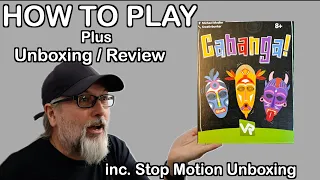 Cabanga! Card Game | AMIGO Games | Unboxing, How to Play and Review | Designed by  Michael Modler