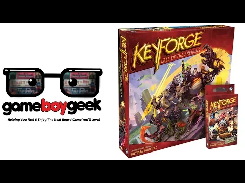 Keyforge: Call of the Archons Review with the Game Boy Geek