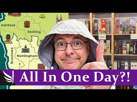 Can I Visit Every Board Game Shop in Nottinghamshire?