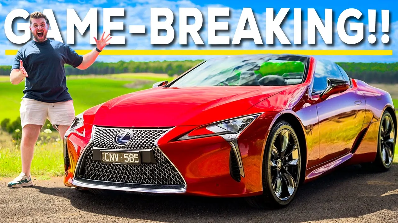 2024 Lexus LC500 Convertible Review: I'M SCREAMING, CRYING... IT'S FINALLY UPDATED!!