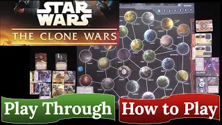 Star Wars: The Clone Wars - SOLO Play Through & How to Play