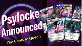Marvel Champions | Psylocke | Reveal | Campaign | X-Men | X-Force | Hero Pack | Preview |