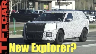 Is this the new 2019 Ford Explorer Prototype Spied In the Wild?
