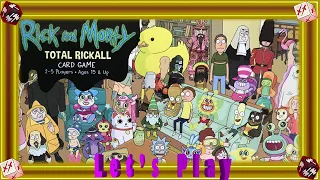 Let's Play Rick and Morty: Total Rickall Card Game!