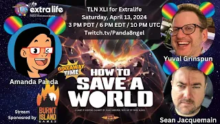 Live Teach & Playthroughl | How to Save a World from Burnt Island Games (KS Preview) | Twitch VOD