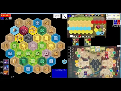 Castles of Burgundy Châteauma Solo Playthrough and Tutorial