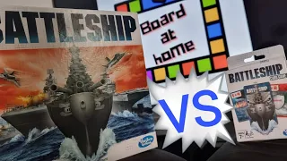 Board At Home Plays: ORIGINAL VS REMAKE Battleship