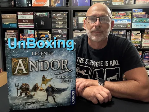 Legends of Andor The Eternal Frost - UnBoxing