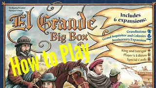 How to Play El Grande (Tutorial) - Chairman of the Board