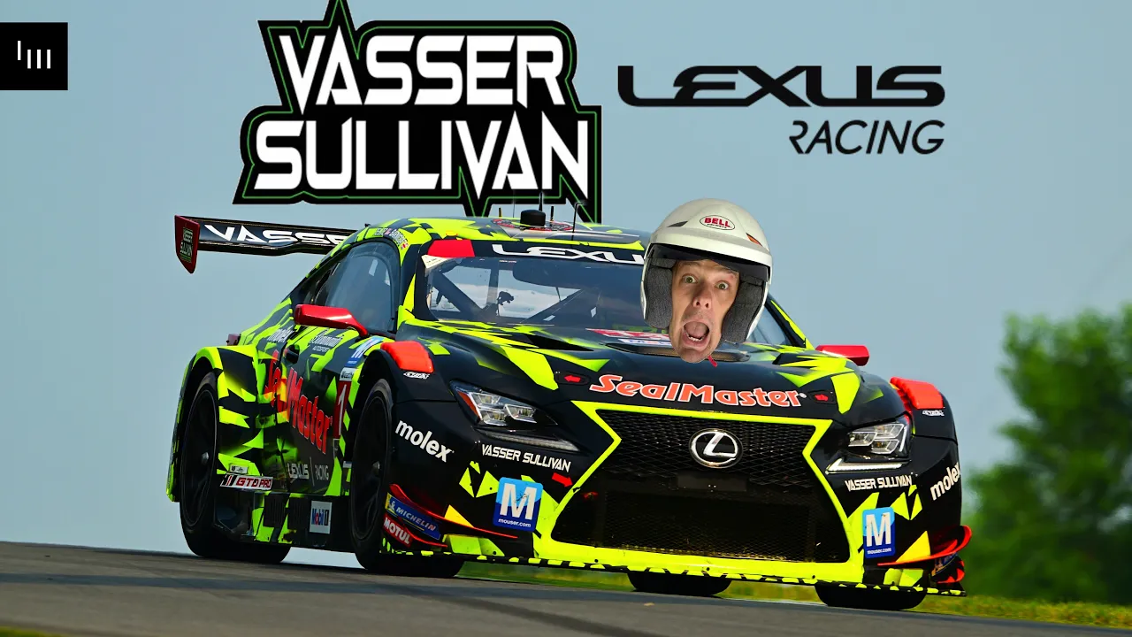 BTS: A WEEKEND WITH VASSER SULLIVAN & LEXUS RACING at ROAD AMERICA 2025