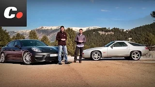 Porsche Panamera Turbo "vs" Porsche 928 | Prueba Test / Review en español | coches.net