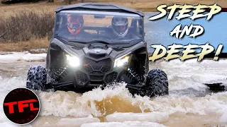 Now For Something Completely Different: We Attempt to Drive a Can-Am Up a Mountain In the Snow!