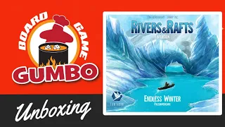 Endless Winter: Paleoamericans - Rivers and Rafts Expansion - UNBOXING