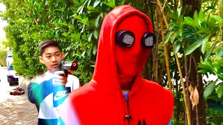🕷Our 3rd SPIDER-MAN FAN FILM?!🔥(EXCLUSIVE Footage 🎥 !!) |L Boy Carson|