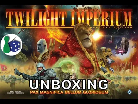 Twilight Imperium 4th Edition - unboxing