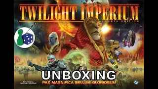 Twilight Imperium 4th Edition - unboxing