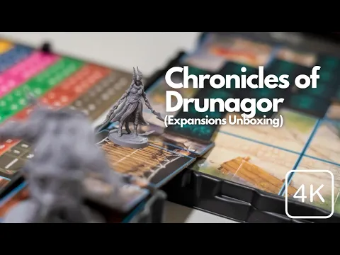 Chronicles of Drunagor Expansion Unboxing 4K