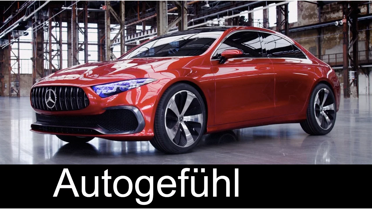 Mercedes A-Class Sedan Concept A-Klasse Limousine - Preview