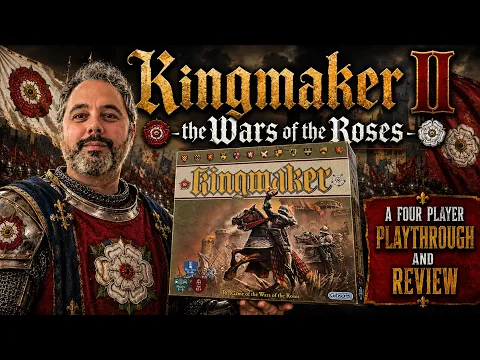 Kingmaker (the Second) by Gibson Games: A four-player Playthrough and Review