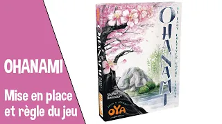 Ohanami - Mise en place et règle du jeu