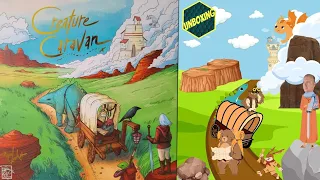 Creature Caravan Deluxe Edition - A Boardgamechuck Unboxing