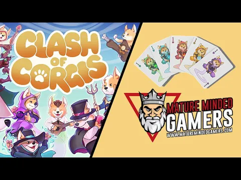 Clash of Corgis - A Fun Family Card Game!