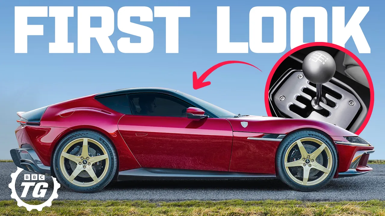 New Ferrari V12 Manual! | 4K