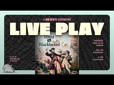 Hunt for Blackbeard - 2p Teaching & Play-through by Heavy Cardboard