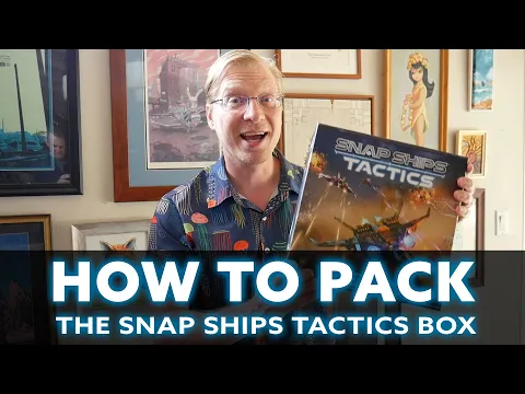 Snap Ships Tactics - How to Pack Up The Box