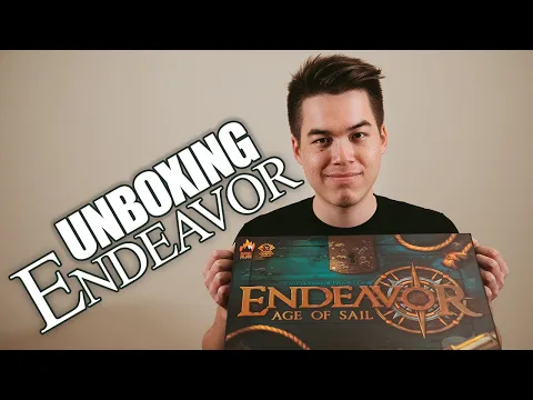 Unboxing Endeavor: Age of Sail Kickstarter Edition