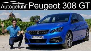 Peugeot 308 GT FULL REVIEW 2020 update 308 hatch GT Pack in Thomas Blue 😎 - Autogefühl