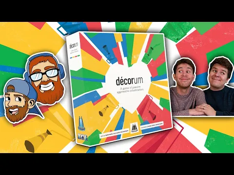 Decorum (Floodgate Games) w/Ilya & Tylor of Kovray (4-Player Gameplay)