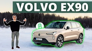 Kører Volvo EX90 for første gang!