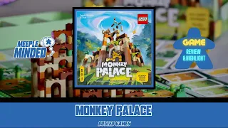 Lego Monkey Palace board game review & highlight