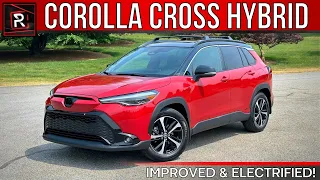 The 2023 Toyota Corolla Cross Hybrid XSE Is A Fuel Thrifty Electrified Small SUV