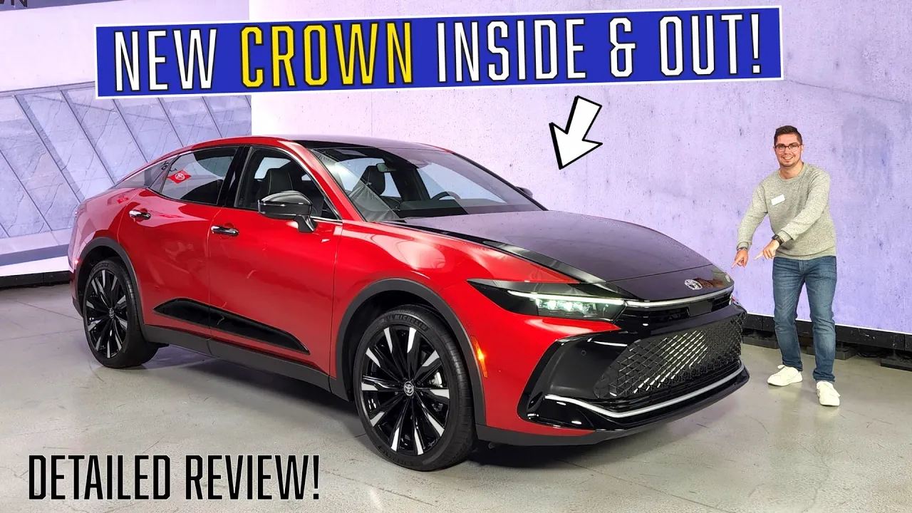2023 Toyota Crown // 75% Car + 25% SUV = 100% Cool! (In-Person with Toyota's Flagship)