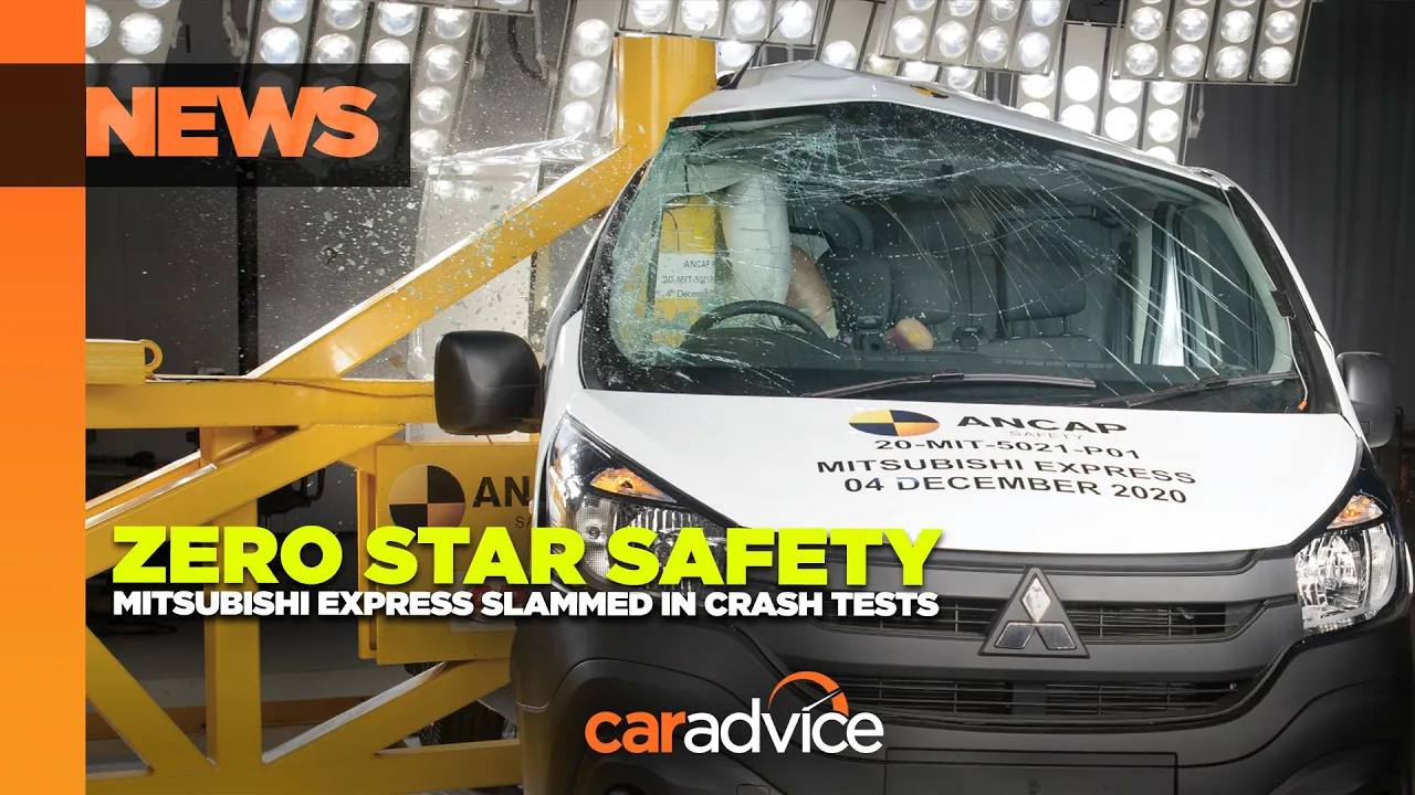 2020 Mitsubishi Express Van Slammed After Zero Safety Score | CarAdvice