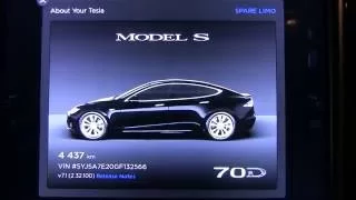 Rambling at night with a Model S 70D facelift