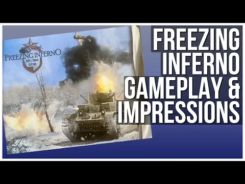 Freezing Inferno Gameplay | Princeps Games | Wargame Historical Game | Winter War