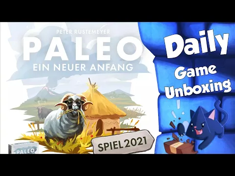Paleo: A New Beginning - Daily Game Unboxing