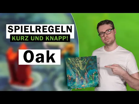 Oak Brettspiel Regeln/Anleitung - in aller Kürze! So erforschen deine Druiden die Eiche!