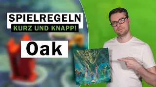 Oak Brettspiel Regeln/Anleitung - in aller Kürze! So erforschen deine Druiden die Eiche!