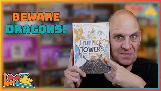 Flip Pick Towers: Please Royals, Dodge Dragons (SPIEL Essen 2026)